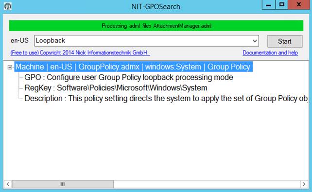 Group Policy Search english 